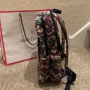 Brand new Vera Bradley Iconic Backpack in print Itsy Ditsy Vera Bradley | Bags | Brand New Vera Bradley Iconic Backpack  main image 2